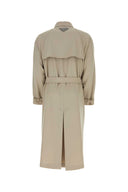 Prada beige gabardine trince