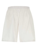 Prada Light Pink Cotton Bermuda Shorts
