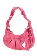 Balenciaga Fuchsia Leather Le Cagole Xs Shoulder Bag
