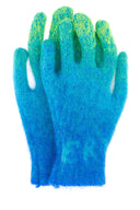 Guantes de mezcla de mohair multicolor ERL