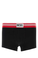 Diesel Black Stretch Cotton Boxer