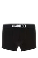Set di boxer in cotone tratto nero diesel