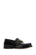 Versace Black Leder Medusa 95 Slipper