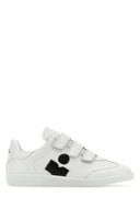 Isabel Marant Etoile White Leather Logo Classic Sn Sneakers