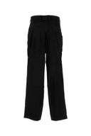 Amiri Black Viscose Pant