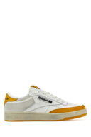 Reebok Two Tone Leather And Suede Club C Sneakers
