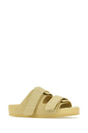 Birkenstock 1774 Beige Suede Birkenstock X Tekla Uji Slippers
