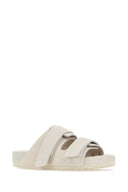 Birkenstock 1774 Chalk Suede Birkenstock X Tekla Uji Slippers