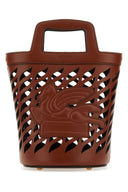 Etro Caramel Leather Bucket Bag