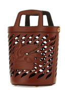 Etro Caramel Leather Bucket Bag