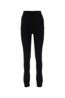 Saint Laurent Black Cashmere Leggings
