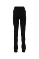 Saint Laurent Black Cashmere Leggings