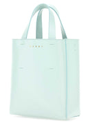 Marni Light Blue Leather Mini Museo Handbag