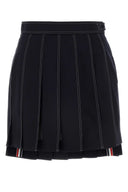Thom Browne Midnight Blue Wool Skirt