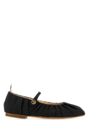 Thom Browne Black Fabric John Ballerinas