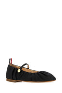 Thom Browne Black Fabric John Ballerinas