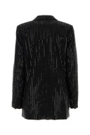 Michael By Michael Kors Black Triacetate Blend Jacket