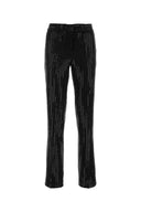 Michael By Michael Kors Black Triacetate Blend Pant