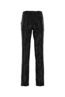 Michael By Michael Kors Black Triacetate Blend Pant