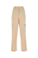 Michael By Michael Kors Skin Pink Triacetate Blend Wide Leg Pant