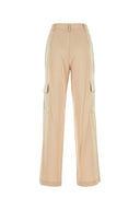 Michael By Michael Kors Skin Pink Triacetate Blend Wide Leg Pant