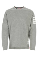 Thom Browne Grey Cotton T Shirt