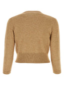 Cardigan Newton Etoile Melangã¨ di Isabel Marant in misto cotone biscotto
