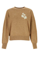 Isabel Marant Etoile Melangã¨ Biscuit Cotton Blend Oversize Marisans Sweater