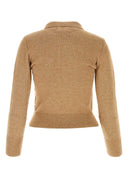 Isabel Marant Etoile Melange Biscuit Cotton Blend Nola Polo Shirt