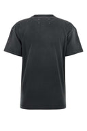 Maison Margiela Anthrazitfarbenes Baumwoll-T-Shirt