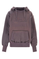 Maison margiela sudadera de algodón púrpura