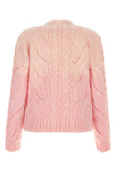 Suéter de mezcla de mohair de maison margiela rosa