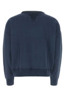 Maison Margiela Navy Blue Cotton Sutadred