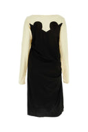 MAISON MARGIELA TWO TONE Jersey Vestido