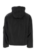 Moschino Black Nylon gepolsterte Jacke