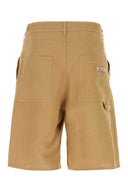 Pantaloncini di bermuda di carta cammello Fendi