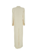 Blaze Ivory Viscose Blend Heart Blazer Dress