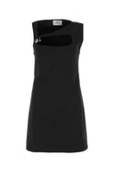 Vestido ajustado de Coperni Black Stretch Jersey