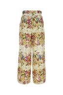 Mm Studio Printed Satin Operoso Pant