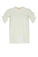Alexander Mcqueen White Cotton T Shirt