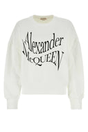 Alexander McQueen White Cotton Sweatshirt