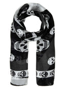 Alexander Mcqueen Printed Silk Foulard