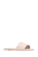 Alexander McQueen Pastellrosa Lederruhrschuhe