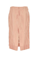 Gucci Two Tone Silk Skirt