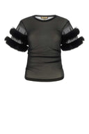 Gucci Black Jersey Top
