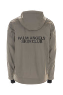 Chaqueta de esquí de poliéster plateado de Palm Angels