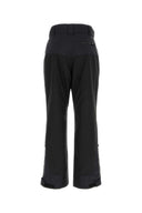 Palm Angels Black Polyester Ski Pant