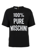 Moschino Black Crepe T -Shirt