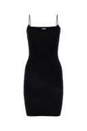Dsquared Black Viscose Blend Mini Dress