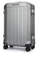 Piquadro Trolley Cabina Slim 4 Ruote Policarbonato Pelle